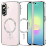 Husa pentru Samsung Galaxy A27 5G, Techsuit Lux Crystal MagSafe, argintiu