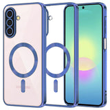Husa pentru Samsung Galaxy A27 5G, Techsuit Lux Crystal MagSafe, albastru