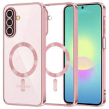 Husa pentru Samsung Galaxy A27 5G, Techsuit Lux Crystal MagSafe, roz