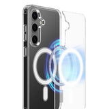 Husa pentru Samsung Galaxy A27 5G, Techsuit MagSafe Pro, transparenta