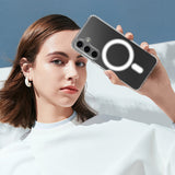 Husa pentru Samsung Galaxy A27 5G, Techsuit MagSafe Pro, transparenta