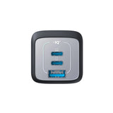Anker Incarcator Retea GaN Prime (A2669313), GaN Incarcare Rapidar 67W, 2x Type-C, EU, Gri