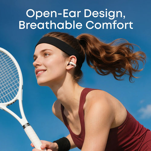 Anker Casti Wireless Soundcore C50i (D1101G21), Open-Ear, Bluetooth 6.0, ANC, AI Microfon, IP55, Type-C, Alb