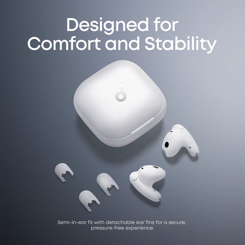 Anker Casti Wireless Soundcore Liberty Buds (D1200G21), Semi-In-Ear, Bluetooth 6.1, Adaptive ANC, 4-Microfon