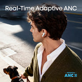 Anker Casti Wireless Soundcore Liberty Buds (D1200G21), Semi-In-Ear, Bluetooth 6.1, Adaptive ANC, 4-Microfon
