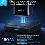 Anker Prime Charging Base (A1903G11), pentru Anker Prime Baterie Externa 150W, 2x Type-C, USB