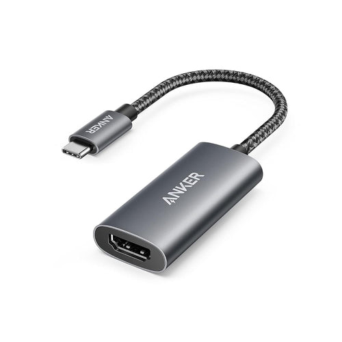 Anker Video Adapter (A83120A2), Type-C to HDMI, Ultra HD, 4K@60Hz, Video & Audio Digital Sync, Plug & Play, Gray