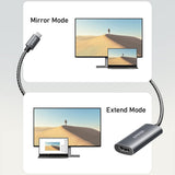 Anker Video Adapter (A83120A2), Type-C to HDMI, Ultra HD, 4K@60Hz, Video & Audio Digital Sync, Plug & Play, Gray