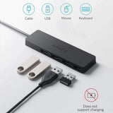 Anker Docking Station (A7516016), 4x USB 3.0 Gen 1, 5Gbps, Negru
