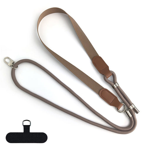 Snur telefon Techsuit UrbanLoop TLN11, reglabil 100-140 cm, Nylon + PU, Maro