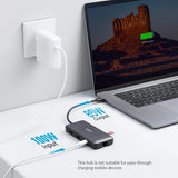Anker Docking Station (A83830A2), HDMI, 2x USB, 2x USB-C, Ethernet, SD & Microsd, 4K@60Hz, 10Gbps, PD85W, Gri