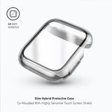 Husă pentru Apple Watch 11 42mm, UNIQ Garde Hybrid, cu protecție ecran, Transparentă