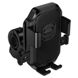 Suport telefon pentru bicicletă / motocicletă / cărucior, Borofone Camino BH141, rotație 360°, telefoane 6-7 inch, Negru