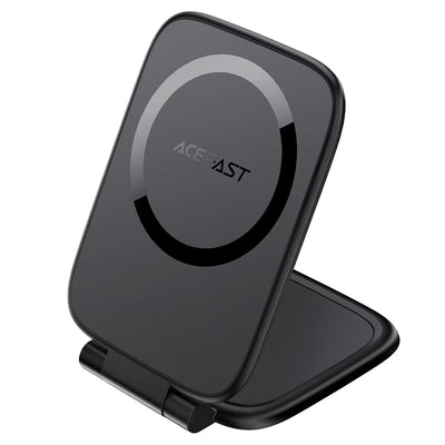 Suport auto magnetic pentru bord Acefast E46, design ultrasubțire pliabil, Negru
