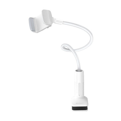 Suport telefon Borofone Desk Holder Bright Shell BH23, brat flexibil, rotire 360°, telefoane 4.5-6.5 , Alb