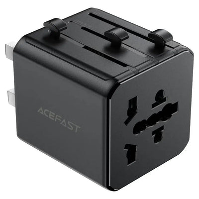 Adaptor de călătorie universal Acefast Z11, Fast Charging, 10A, 2500W, AC100-250V, Negru