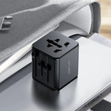 Adaptor de călătorie universal Acefast Z11, Fast Charging, 10A, 2500W, AC100-250V, Negru