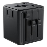 Adaptor de călătorie universal Acefast Z11, Fast Charging, 10A, 2500W, AC100-250V, Negru