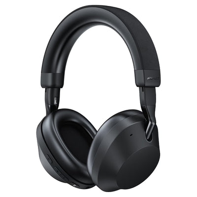 Căști Acefast H14, Bluetooth 6.0, ANC Hibrid 4 microfoane, Mod Gaming, AUX, Negre