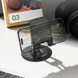 Suport telefon Borofone Admirado BH128, rotație dublu ax, design pliabil, telefoane 4.5-7 inch, Negru