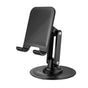 Suport telefon Borofone Admirado BH128, rotație dublu ax, design pliabil, telefoane 4.5-7 inch, Negru