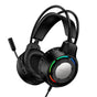 Căști Over-Ear Gaming Borofone Wave BO112, Difuzoare 50mm, Microfon, USB + 3.5mm, Iluminare LED, Negre