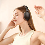 Căști Over-Ear wireless Borofone Suenos BO34, Bluetooth 5.4, 32 ore, încărcare rapidă, piele PU, Maro