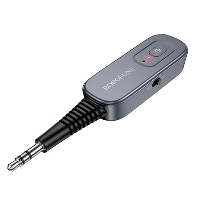 Adaptor Bluetooth Audio Receiver & Transmitter Borofone Clear Way BC51, Jack 3.5mm, Bluetooth 5.4, Gri