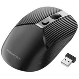 Mouse wireless Borofone BG5, 2.4GHz, 1600 DPI, senzor optic, design ergonomic, Negru