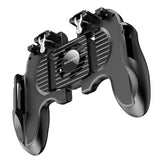 Gamepad pentru smartphone 4.5-6.7 , Borofone Warrior BG3, cu ventilator de răcire și triggere duale, Negru