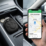 Dispozitiv Anti-Pierdere Borofone BC105 Smart Tracker, compatibil Google Find Hub, baterie inlocuibila, Negru