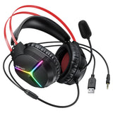 Căști gaming cu fir Acefast H16, Hi-Fi Audio, Dual-Interface, RGB, Microfon flexibil, 2m, Negre