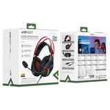Căști gaming cu fir Acefast H16, Hi-Fi Audio, Dual-Interface, RGB, Microfon flexibil, 2m, Negre