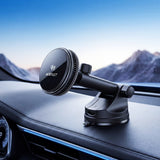 Suport auto cu încărcare wireless Acefast D67, Qi2, 25W, MagCharge, cooler integrat, pentru bord, Negru