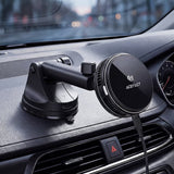 Suport auto cu încărcare wireless Acefast D67, Qi2, 25W, MagCharge, cooler integrat, pentru bord, Negru