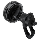Suport auto cu încărcare wireless Acefast D66, Qi2, 25W, MagCharge, ventilator integrat, prindere grila ventilație, Negru