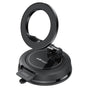 Suport auto magnetic pentru bord, Acefast D70, cu ventuza, blocare sigura, universal, Negru