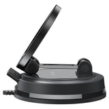 Suport auto magnetic pentru bord, Acefast D70, cu ventuza, blocare sigura, universal, Negru