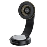 Suport auto magnetic universal Acefast D69, pentru bord/parbriz, ventuza, rotire 360°, Negru