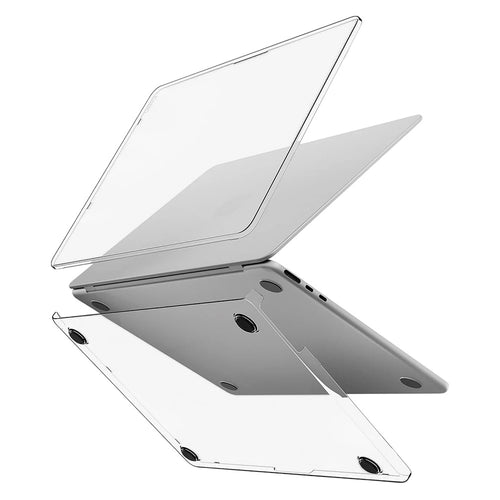 Geantă laptop pentru MacBook Air 15 (2023/2024/2025), UNIQ Vero, Transparentă