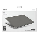 Geantă laptop pentru MacBook Pro 16 (2021/2023/2024/2026), UNIQ Claro, Gri mat