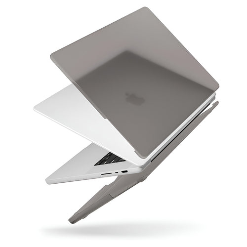 Geantă laptop pentru MacBook Pro 16 (2021/2023/2024/2026), UNIQ Claro, Gri mat