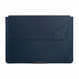 Geantă Laptop UNIQ Oslo, până la 14 , cu Suport Pliabil, Bleumarin