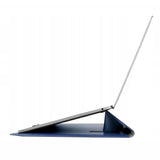 Geantă Laptop UNIQ Oslo, până la 14 , cu Suport Pliabil, Bleumarin