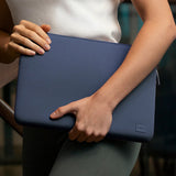 Geantă Laptop UNIQ Cyprus, până la 14 , rezistentă la apă, Neopren, Albastru