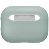Husă pentru AirPods Pro 3, UNIQ Lino Hybrid Liquid Silicon, Verde mentă