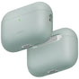 Husă pentru AirPods Pro 3, UNIQ Lino Hybrid Liquid Silicon, Verde mentă