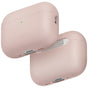 Husă pentru AirPods Pro 3, UNIQ Lino Hybrid Liquid Silicon, Roz pudră