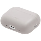 Husă pentru AirPods Pro 3, UNIQ Lino Hybrid Liquid Silicon, Bej