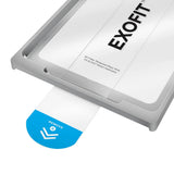 Folie tableta pentru iPad 11 (2025), UNIQ Optix Exofit, Transparentă